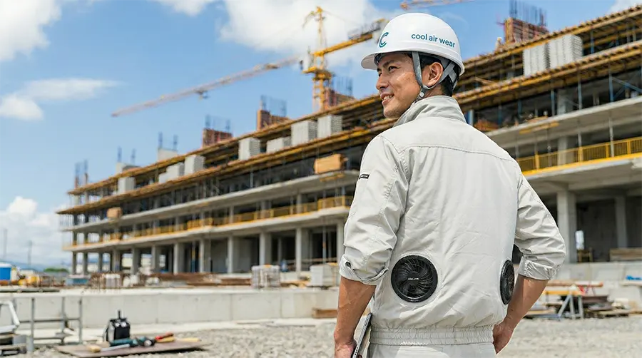 空調服着用イメージ